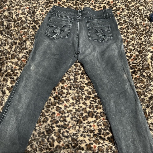 Tripp NYC low rise zipper punk skinny jeans Y2K - Picture 3 of 3